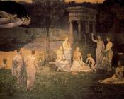 彼埃 毕维 德 夏凡纳 : The Sacred Wood Cherished by the Arts and the Muses